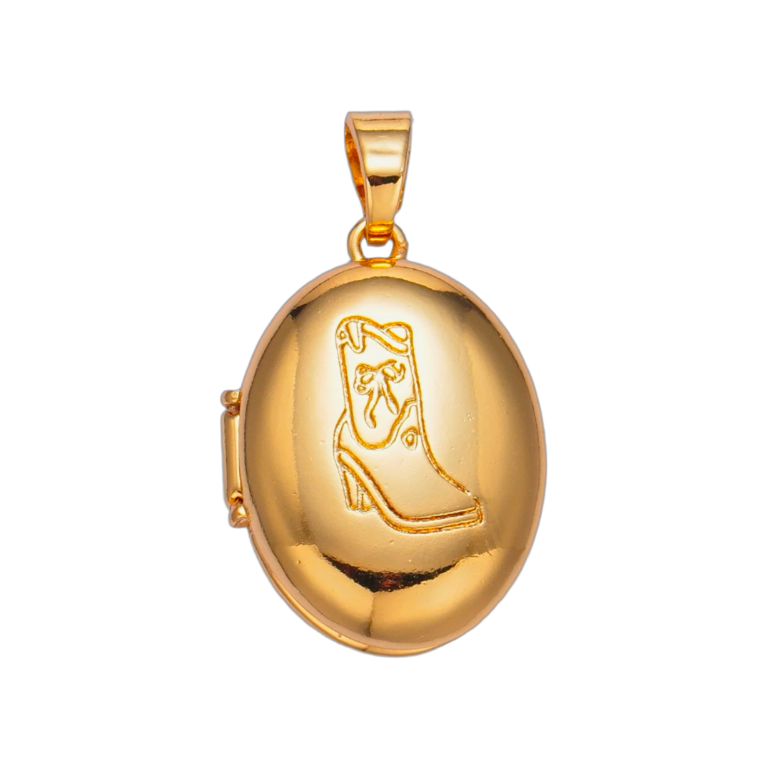 Cowboy Boot Locket