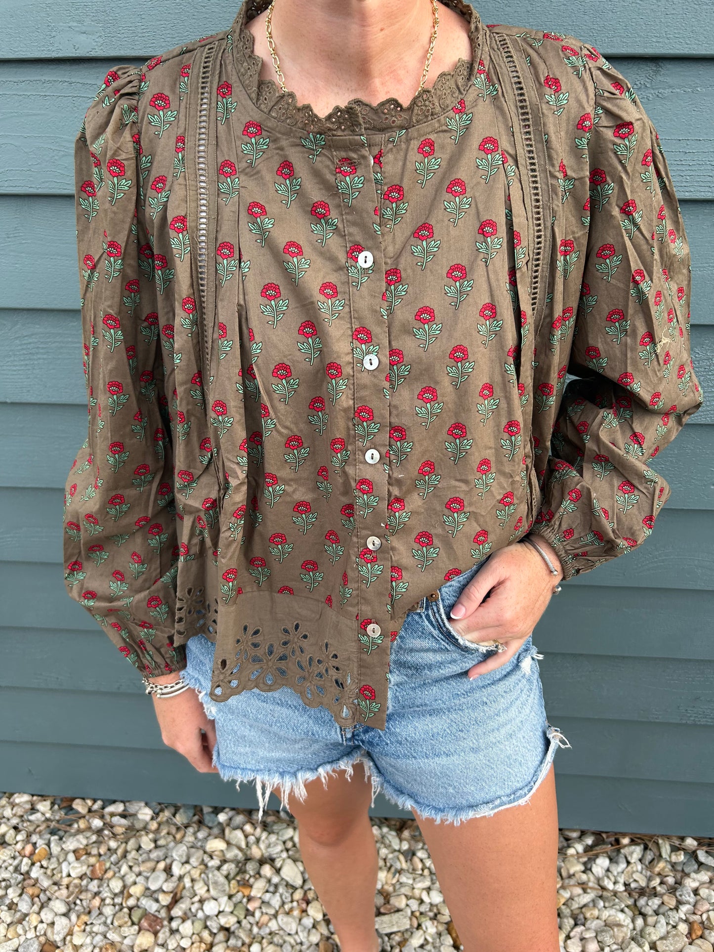 Marsh Harbor Blouse