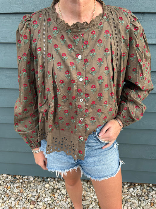 Marsh Harbor Blouse