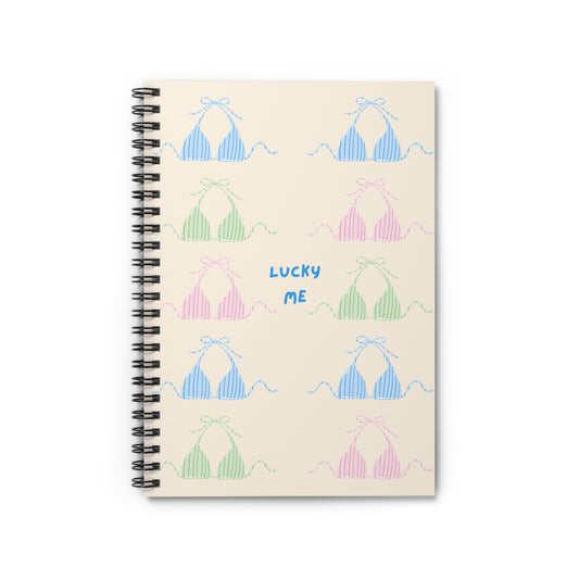 Lucky Me Spiral Notebook